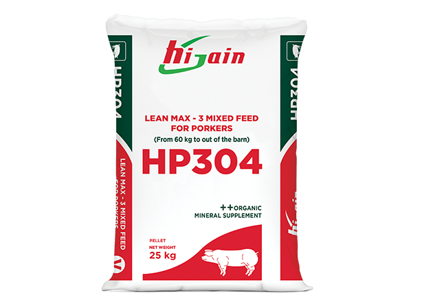 Lean max-3 mixed feed for porkers (HP304)