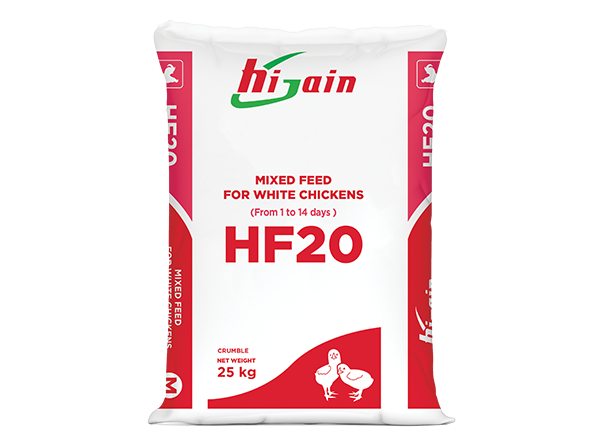 Mixed feed for white chickens (HF20)