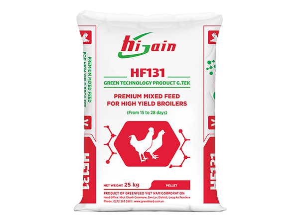 Premium mixed feed for high yield broilers (HF131)