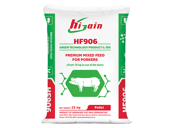Premium mixed feed for porkers (HF906)