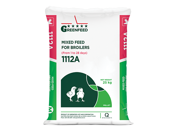 Mixed feed for broilers (1112A)
