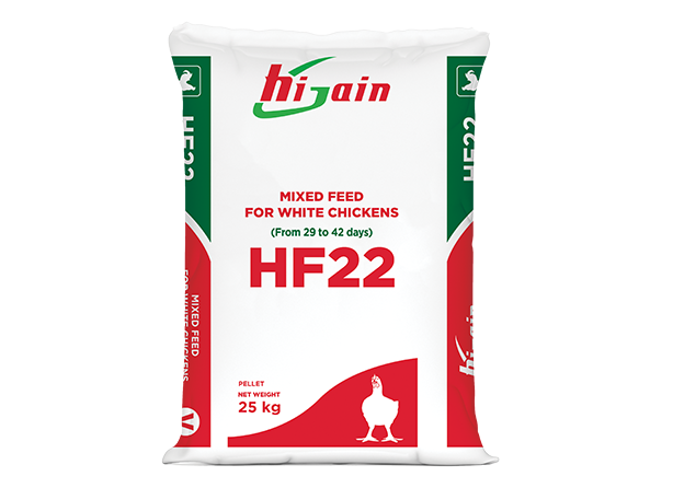 Mixed feed for white chickens (HF22)