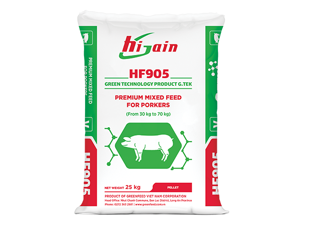 Premium mixed feed for porkers (HF905)