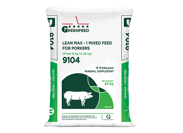 LEAN MAX - 1 mixed feed for porkers (9104)