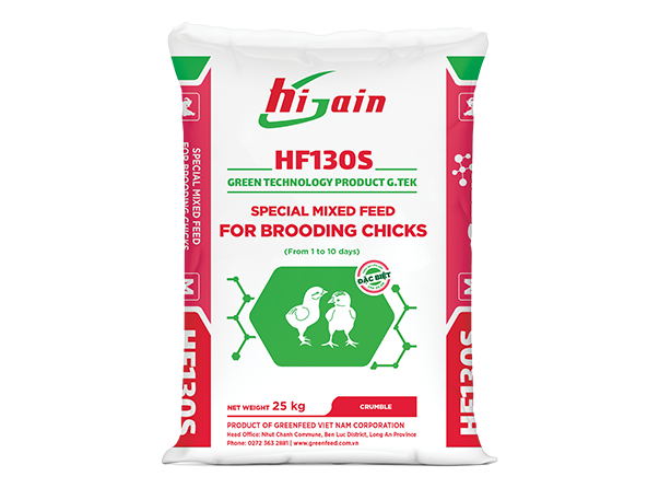 Special mixed feed for brooding chicks (HF130S)