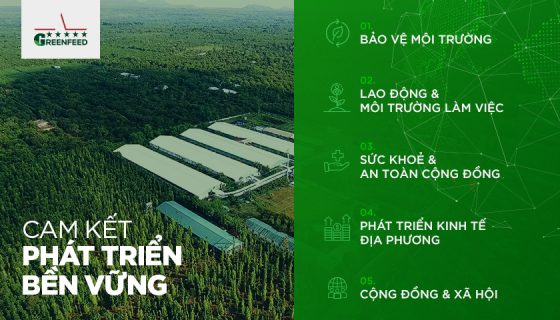 GREENFEED ban hành chính sách phát triển bền vững