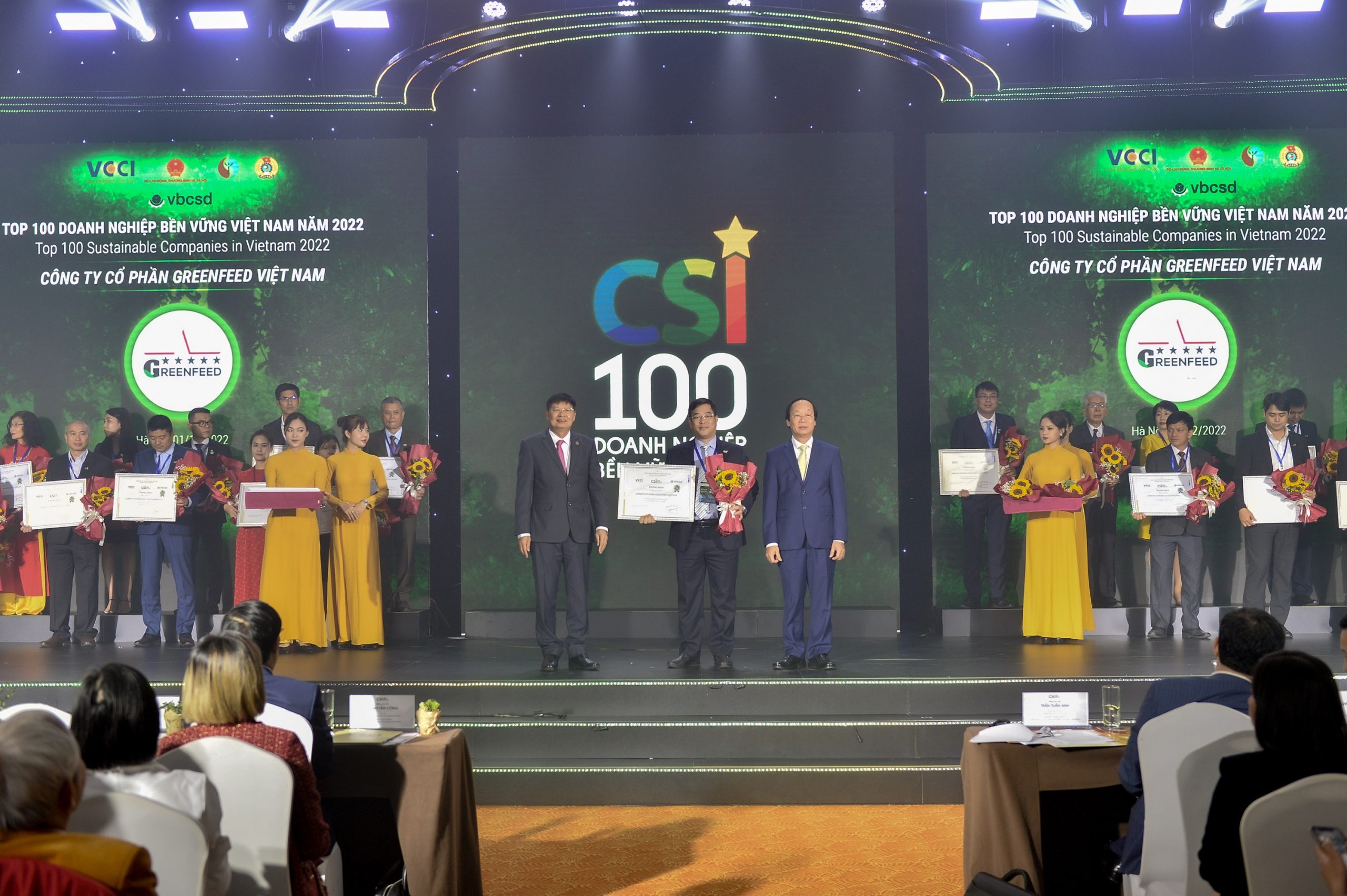 GREENFEED was honored as one of a hundred Sustainable Businesses in Vietnam