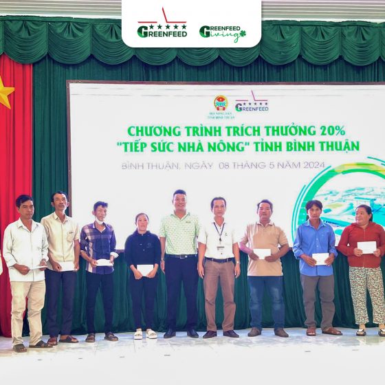 TIẾP SỨC NHÀ NÔNG:  TRÍCH THƯỞNG 20% CHO CÁC HỘ CHĂN NUÔI HIỆU QUẢ TẠI BÌNH THUẬN & ĐỒNG THÁP