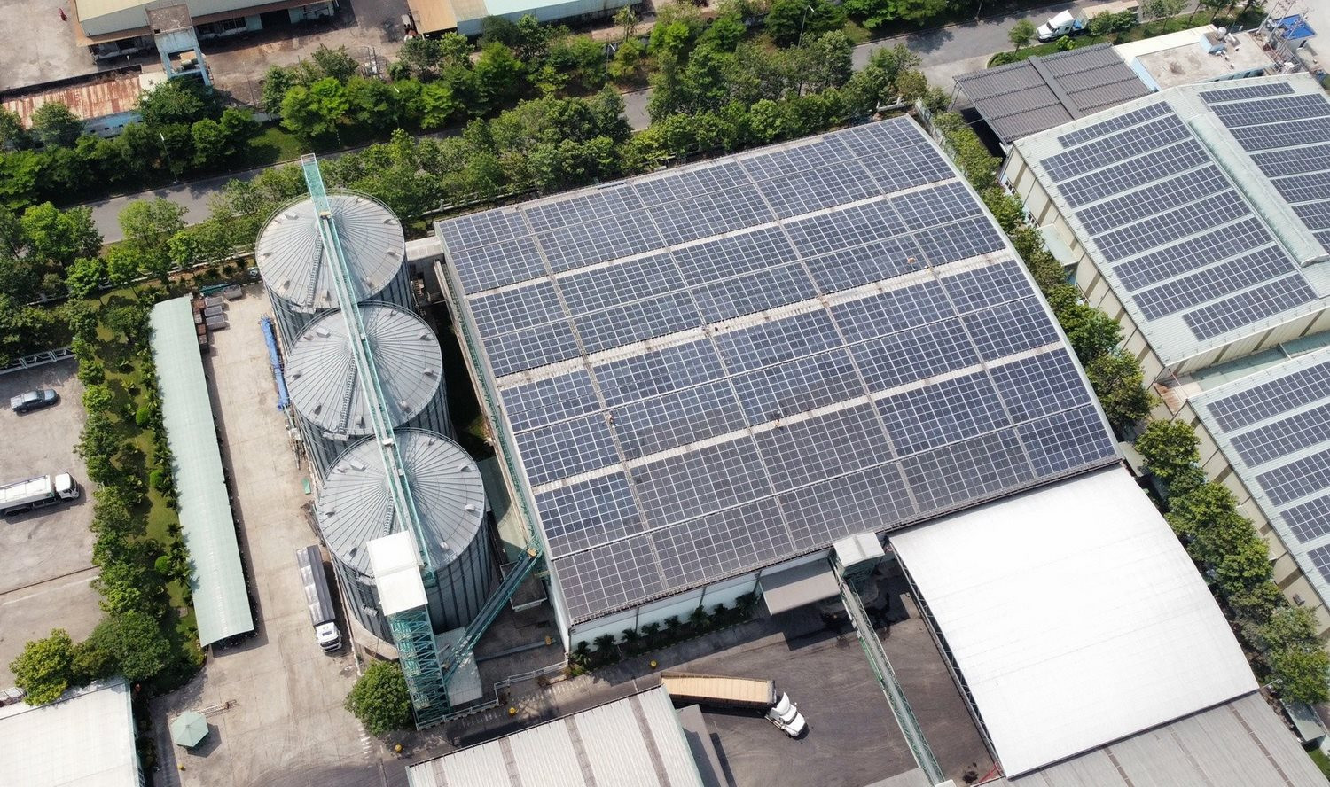 Solar rooftop tại nhà máy Đồng Nai Feed