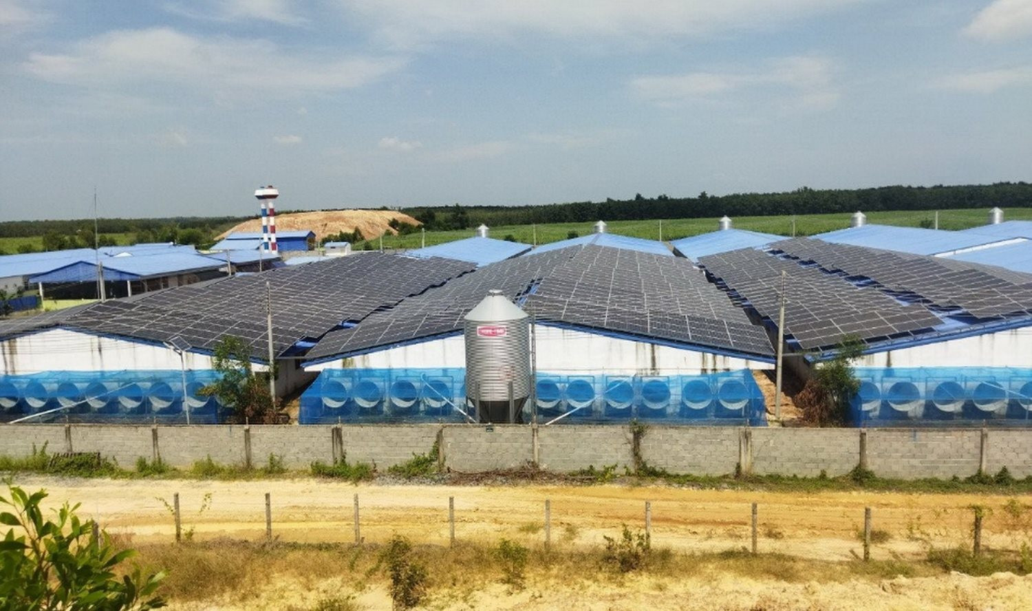 Solar rooftop tại trại Tây Ninh