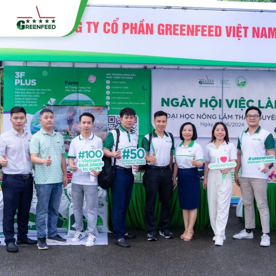 GREENFEED LAN TOẢ NĂNG LƯỢNG “LÀNH” ĐẾN SINH VIÊN ĐẠI HỌC NÔNG LÂM THÁI NGUYÊN TẠI NGÀY HỘI VIỆC LÀM 2024