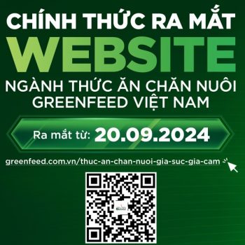 CHÍNH THỨC RA MẮT WEBSITE NGÀNH THỨC ĂN CHĂN NUÔI GREENFEED