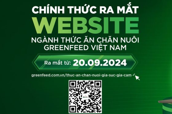 CHÍNH THỨC RA MẮT WEBSITE NGÀNH THỨC ĂN CHĂN NUÔI GREENFEED